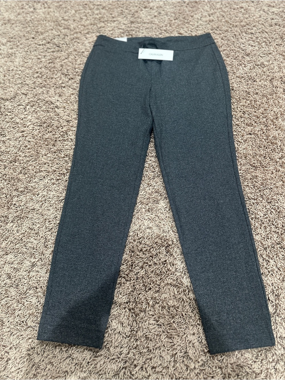 NWT WOMEN’S Calvin Klein Dark Gray Dress Trousers
